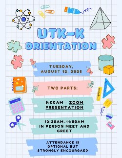 UTK/K Orientation